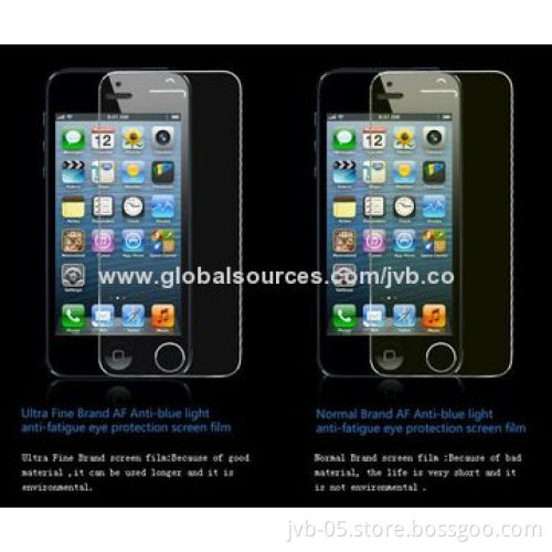 Blue light cut tempered glass screen protector for iPhone 6 Plus